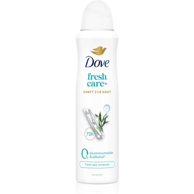 Dove 0% ALU Sea Minerals spray anti-transpirant sans aluminium 150 ml - Publicité Dove 0% ALU Sea Minerals spray anti-transpirant sans aluminium 150 ml - Publicité