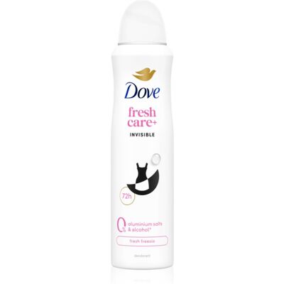 Dove 0% ALU Invisible Care spray anti-transpirant sans aluminium 150 ml - Publicité Dove 0% ALU Invisible Care spray anti-transpirant sans aluminium 150 ml - Publicité