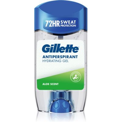 Gillette Antiperspirant Hydrating Gel Aloe Scent anti-transpirant gel pour un effet naturel pour homme 70 ml - Publicité Gillette Antiperspirant Hydrating Gel Aloe Scent anti-transpirant gel pour un effet naturel pour homme 70 ml - Publicité