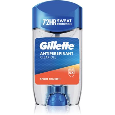 Gillette Sport Triumph anti-transpirant gel pour homme 70 ml - Publicité Gillette Sport Triumph anti-transpirant gel pour homme 70 ml - Publicité
