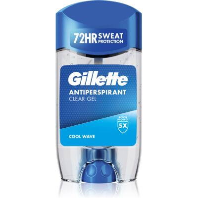 Gillette Cool Wave anti-transpirant gel pour homme 70 ml - Publicité Gillette Cool Wave anti-transpirant gel pour homme 70 ml - Publicité