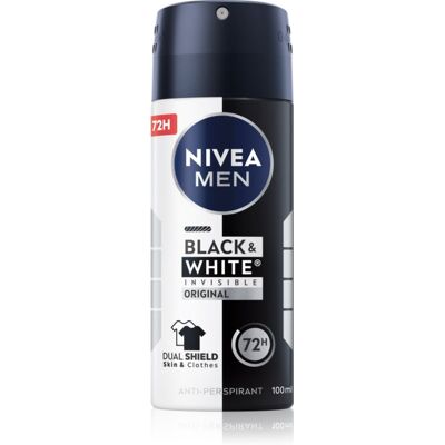 Nivea Men Invisible Pour Noir & Blanc Déodorant en Spray - Publicité Nivea Men Invisible Pour Noir & Blanc Déodorant en Spray - Publicité