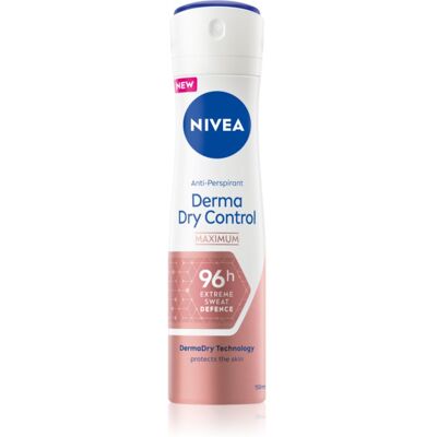 Nivea Derma Dry Control Anti-transpirant - Spray 150ml - Publicité Nivea Derma Dry Control Anti-transpirant - Spray 150ml - Publicité