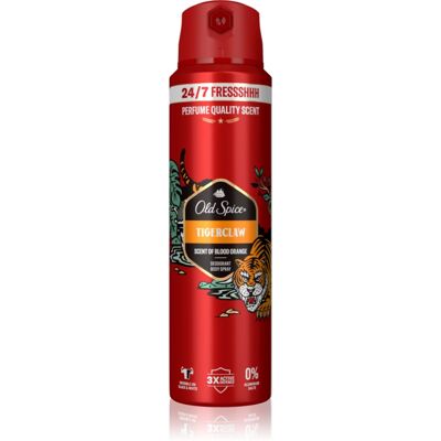 Old Spice Tigerclaw Déodorant & Spray Corporel - Pour Hommes - Publicité Old Spice Tigerclaw Déodorant & Spray Corporel - Pour Hommes - Publicité