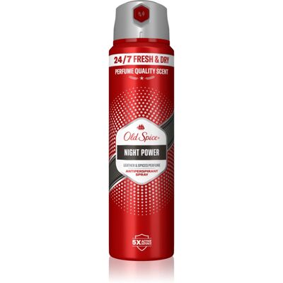 Old Spice Night Power Antitranspirant-Spray pour hommes - Publicité Old Spice Night Power Antitranspirant-Spray pour hommes - Publicité