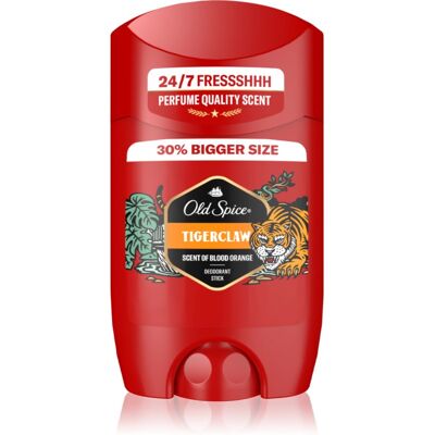 Déodorant Old Spice Tigerclaw en stick pour homme - 65 ml - Publicité Déodorant Old Spice Tigerclaw en stick pour homme - 65 ml - Publicité