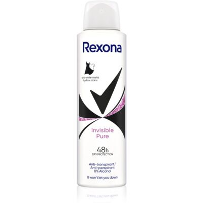 Rexona Motionsense Invisible Pure Déodorant en Spray - Antitranspirant - Publicité Rexona Motionsense Invisible Pure Déodorant en Spray - Antitranspirant - Publicité