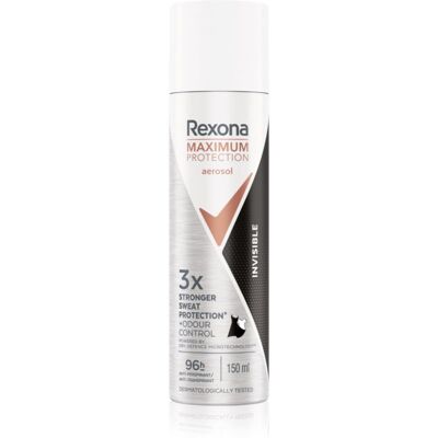 Rexona Maximum Protection Invisible spray anti-transpirant anti-transpiration excessive 150 ml - Publicité Rexona Maximum Protection Invisible spray anti-transpirant anti-transpiration excessive 150 ml - Publicité