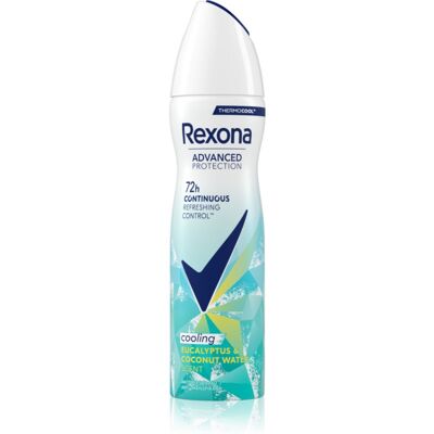 Rexona Advanced Protection Eucalyptus & Coconut Water anti-transpirant spray 150 ml - Publicité Rexona Advanced Protection Eucalyptus & Coconut Water anti-transpirant spray 150 ml - Publicité
