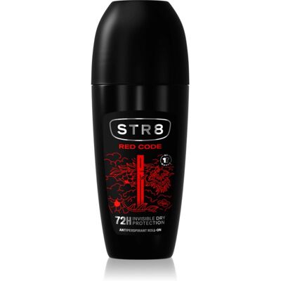 STR8 Red Code Antiperspirant anti-transpirant roll-on pour homme 50 ml - Publicité STR8 Red Code Antiperspirant anti-transpirant roll-on pour homme 50 ml - Publicité