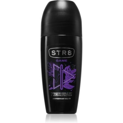 STR8 Game Roll-on anti-transpirant roll-on pour homme 50 ml - Publicité STR8 Game Roll-on anti-transpirant roll-on pour homme 50 ml - Publicité