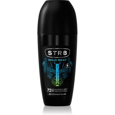 STR8 Wild Beat Antiperspirant anti-transpirant roll-on pour homme 50 ml - Publicité STR8 Wild Beat Antiperspirant anti-transpirant roll-on pour homme 50 ml - Publicité