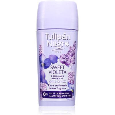 Tulipán Negro Sweet Violeta déodorant rafraîchissant 60 ml - Publicité Tulipán Negro Sweet Violeta déodorant rafraîchissant 60 ml - Publicité