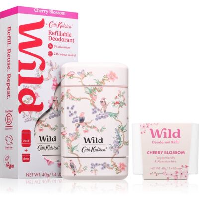 Wild Cherry Blossom Birds and Berries Case déodorant solide avec étui 40 g - Publicité Wild Cherry Blossom Birds and Berries Case déodorant solide avec étui 40 g - Publicité