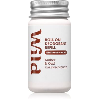 Wild Amber & Oud Refill anti-transpirant roll-on Recharge 50 ml - Publicité Wild Amber & Oud Refill anti-transpirant roll-on Recharge 50 ml - Publicité