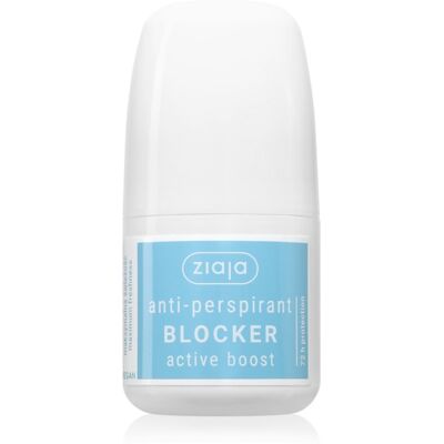 Ziaja Blocker Active Boost anti-transpirant 60 ml - Publicité Ziaja Blocker Active Boost anti-transpirant 60 ml - Publicité