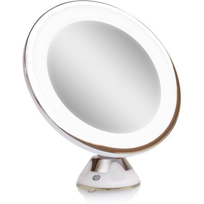 Rio Multi-Use Led Mirror miroir grossissant à ventouse 1 pcs - Publicité Rio Multi-Use Led Mirror miroir grossissant à ventouse 1 pcs - Publicité
