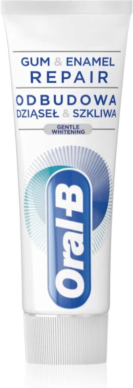 Oral B Gum & Enamel Repair Gentle Whitening dentifrice blanchissant doux 75 ml