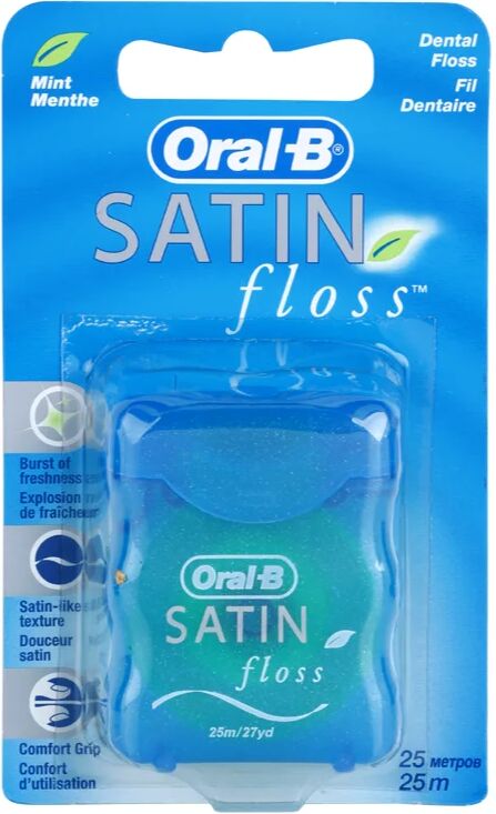 Oral B Satin Floss fil dentaire saveur Menthol 25 m