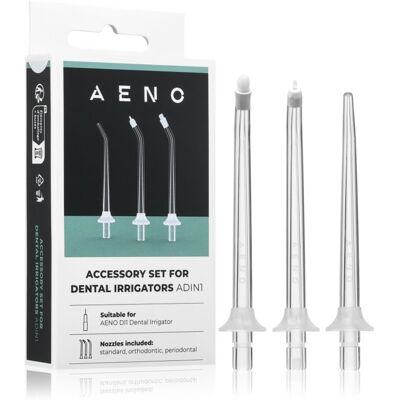 Aeno Accessory embout pour jets dentaires 3 pcs - Publicité Aeno Accessory embout pour jets dentaires 3 pcs - Publicité