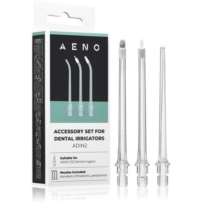 Aeno Accessory embout pour jets dentaires 3 pcs - Publicité Aeno Accessory embout pour jets dentaires 3 pcs - Publicité