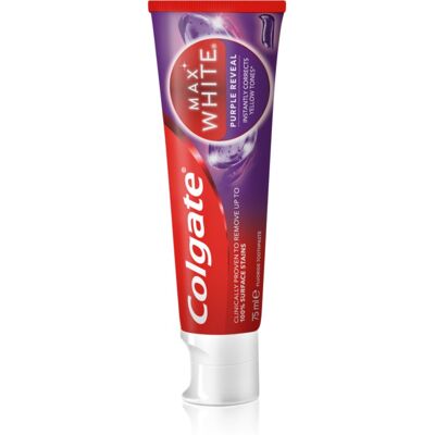 Colgate Max White Purple Reveal - Dentifrice - Publicité Colgate Max White Purple Reveal - Dentifrice - Publicité