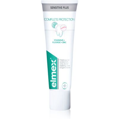 Elmex Modèle Sensitive Plus Protection Complète - Dentifrice - Publicité Elmex Modèle Sensitive Plus Protection Complète - Dentifrice - Publicité