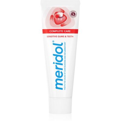 Dentifrice Meridol Complete Care Sensible - 75ml - Publicité Dentifrice Meridol Complete Care Sensible - 75ml - Publicité