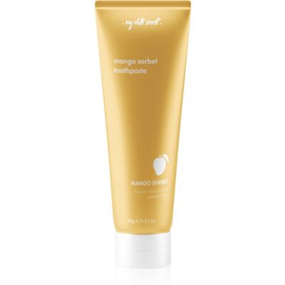 My White Secret Dentifrice Mango Sorbet - Protection Complète - Publicité My White Secret Dentifrice Mango Sorbet - Protection Complète - Publicité