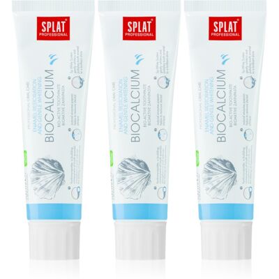 Splat Professional Biocalcium dentifrice bio-actif pour restaurer l'émail dentaire et pour un blanchiment délicat - Publicité Splat Professional Biocalcium dentifrice bio-actif pour restaurer l'émail dentaire et pour un blanchiment délicat - Publicité