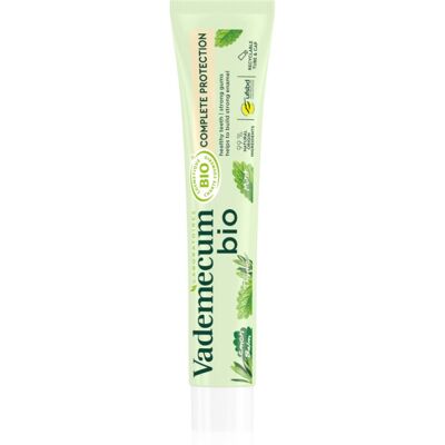 Vademecum BIO Complete Protection dentifrice aux herbes pour un soin dentaire complet 75 ml - Publicité Vademecum BIO Complete Protection dentifrice aux herbes pour un soin dentaire complet 75 ml - Publicité