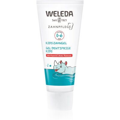 Weleda Kids gel dentaire au fluorure 0-6 years 50 ml - Publicité Weleda Kids gel dentaire au fluorure 0-6 years 50 ml - Publicité