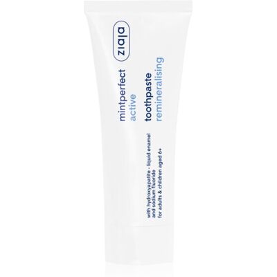 Ziaja Mintperfect Activ dentifrice reminéralisant 75 ml - Publicité Ziaja Mintperfect Activ dentifrice reminéralisant 75 ml - Publicité