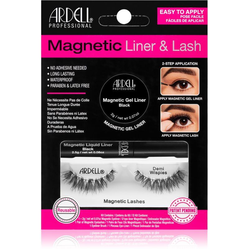 Ardell Magnetic Liner & Lash faux cils magnétiques Demi Wispies (cils) type