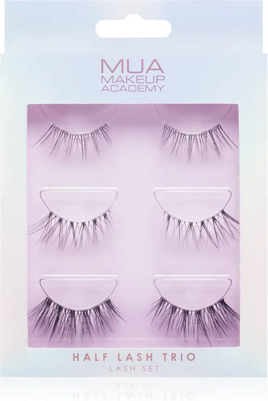 MUA Makeup Academy Half Lash Trio faux-cils 3x2 pcs