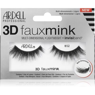 Cils faux-mink Ardell 3D - 852 - Publicité Cils faux-mink Ardell 3D - 852 - Publicité