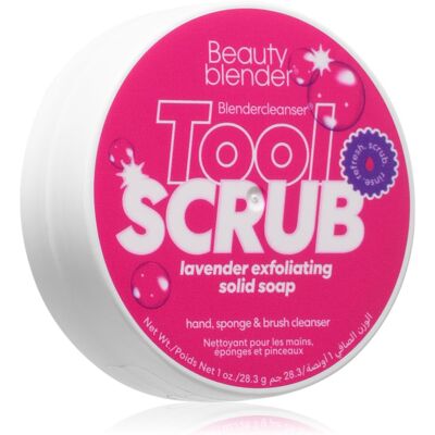 beautyblender® Tool Scrub Lavender Nettoyant solide pour éponges et pinceaux de maquillage 28.3 g - Publicité beautyblender® Tool Scrub Lavender Nettoyant solide pour éponges et pinceaux de maquillage 28.3 g - Publicité