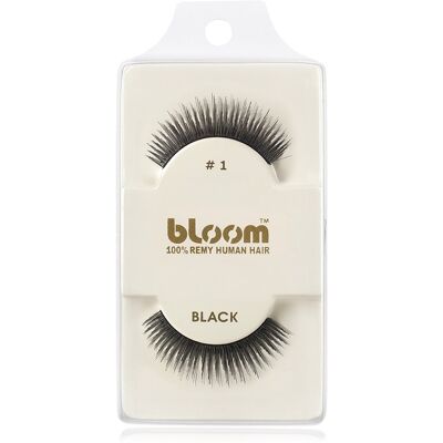 Bloom Natural - Cils - Noir - 1 cm - Type de produit - Publicité Bloom Natural - Cils - Noir - 1 cm - Type de produit - Publicité
