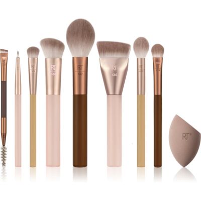 Real Techniques New Nudes All Angles Face Set kit de pinceaux - Publicité Real Techniques New Nudes All Angles Face Set kit de pinceaux - Publicité