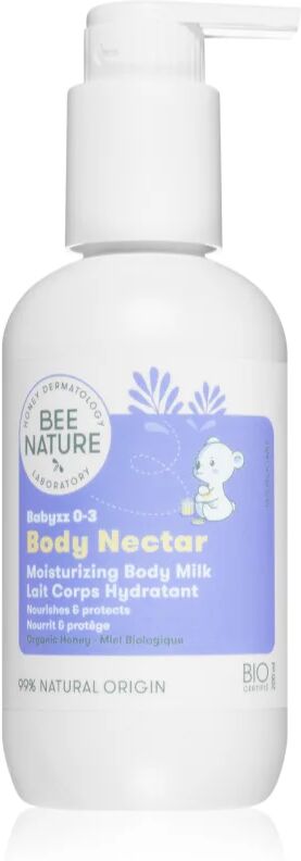 Bee Nature Babyzz Body Nectar lait corporel hydratant pour bébé 200 ml