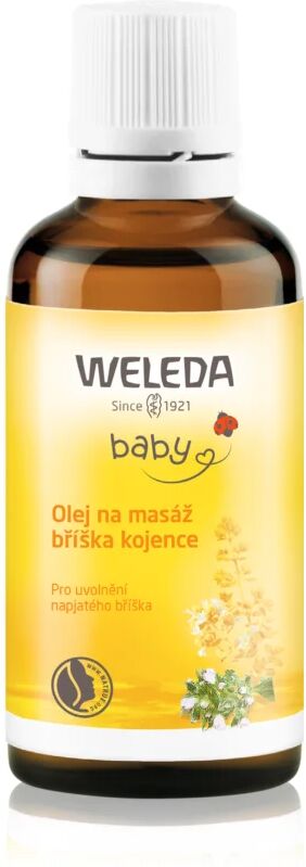 Weleda Baby huile de massage ventre de bébé 50 ml