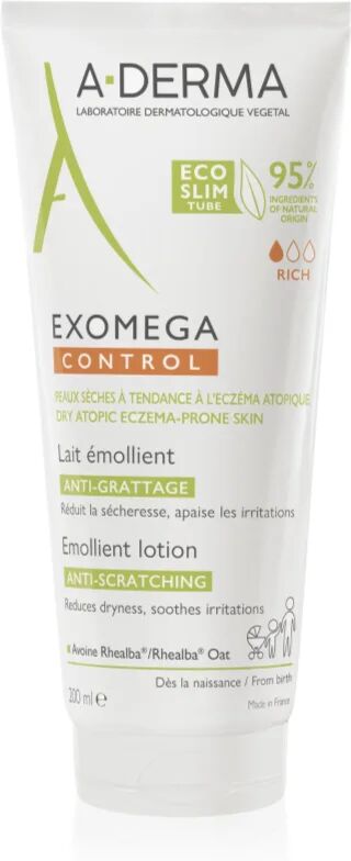 A-Derma Exomega Control lait corporel anti-irritations et anti-grattage 200 ml