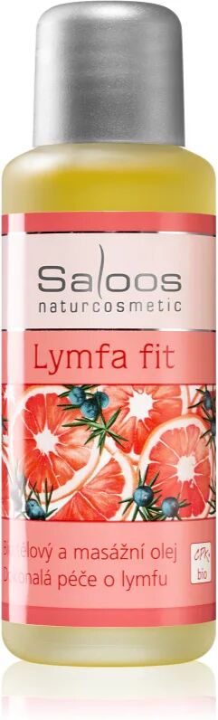 Saloos Bio Body And Massage Oils Lymfa Fit huile corporelle pour massage 50 ml