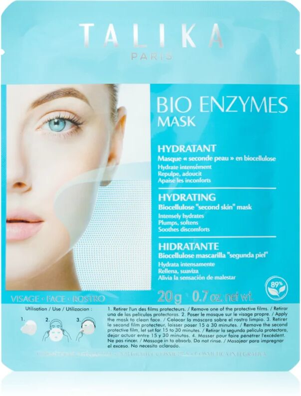 Talika Bio Enzymes Mask Hydrating masque hydratant en tissu 20 g