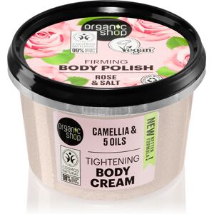 Organic Shop Organic Camellia & 5 Oils crème pour le corps traitante 250 ml