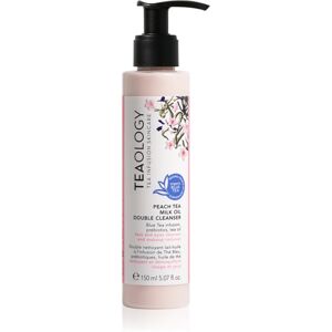 Teaology Cleansing Peach Tea Milk Oil Double Cleanser lait démaquillant à l'huile 150 ml