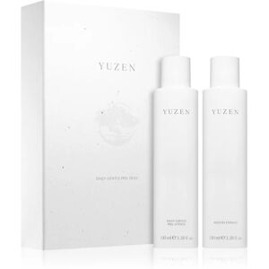 Yuzen Duo Daily Gentle Peel ensemble (pour une peau lumineuse et lisse)