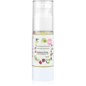Crème de Nuit Framboise avec Acides AH - Crème de nuit - Publicité Crème de Nuit Framboise avec Acides AH - Crème de nuit - Publicité