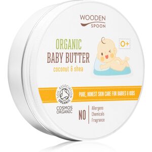WoodenSpoon Organic Coconut & Shea beurre corporel pour bébé 100 ml - Publicité WoodenSpoon Organic Coconut & Shea beurre corporel pour bébé 100 ml - Publicité
