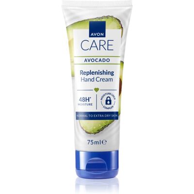 Avon Care crème hydratante mains à l'avocat 75 ml - Publicité Avon Care crème hydratante mains à l'avocat 75 ml - Publicité